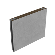 Доборный элемент 100 телескопический Бетон 10х100х2070 светлый