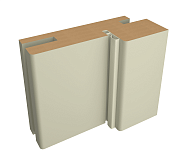 Деталь короба телескопическая ЛАМИНАТИН 70х28х2070 латте с уплотнителем