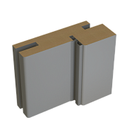 Деталь короба телескопическая Vinyl 70х28х2070 платина с уплотнителем 